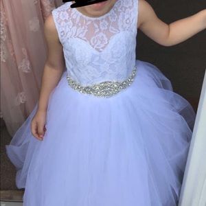 Girls Size 4 Flower Girl Dress